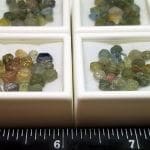 Genuine Montana Sapphire 4-6.5mm Mixed Color Rough Specimen (20 Pcs) Parcel Lot