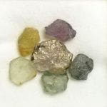 Sapphire Montana Mixed Color Flat Rough Specimen 7-11mm 10.29 ctw