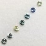 Sapphire Montana Round 2.5-2.9mm 0.72ctw (7Pcs) Lot