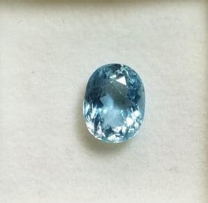 Aquamarine Oval 10.5x8mm 2.94crts