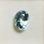 Aquamarine Oval 12x8.7mm 4.18crts