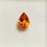Garnet Spessartite Pear 8.5x6mm 2.29crts