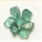 Apatite Blue Rough Specimen 4mm-6.5mm 11.91ctw (7Pcs)
