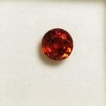 Garnet Spessartite Round 8mm 3.30crts