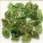 Garnet Tsavorite Rough Specimen 3.5mm-6.5mm 15.10crts (25Pcs)