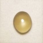 Moonstone Pebble Grey Oval 15x12.5mm 10.25crts