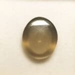 Moonstone Pebble Grey Oval 15×12.5mm 10.25crts