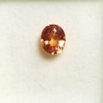 Sapphire Orange-Tangerine Oval 8x7mm 2.02crts