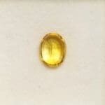 Sapphire Yellow Oval 9x7mm 2.39crts