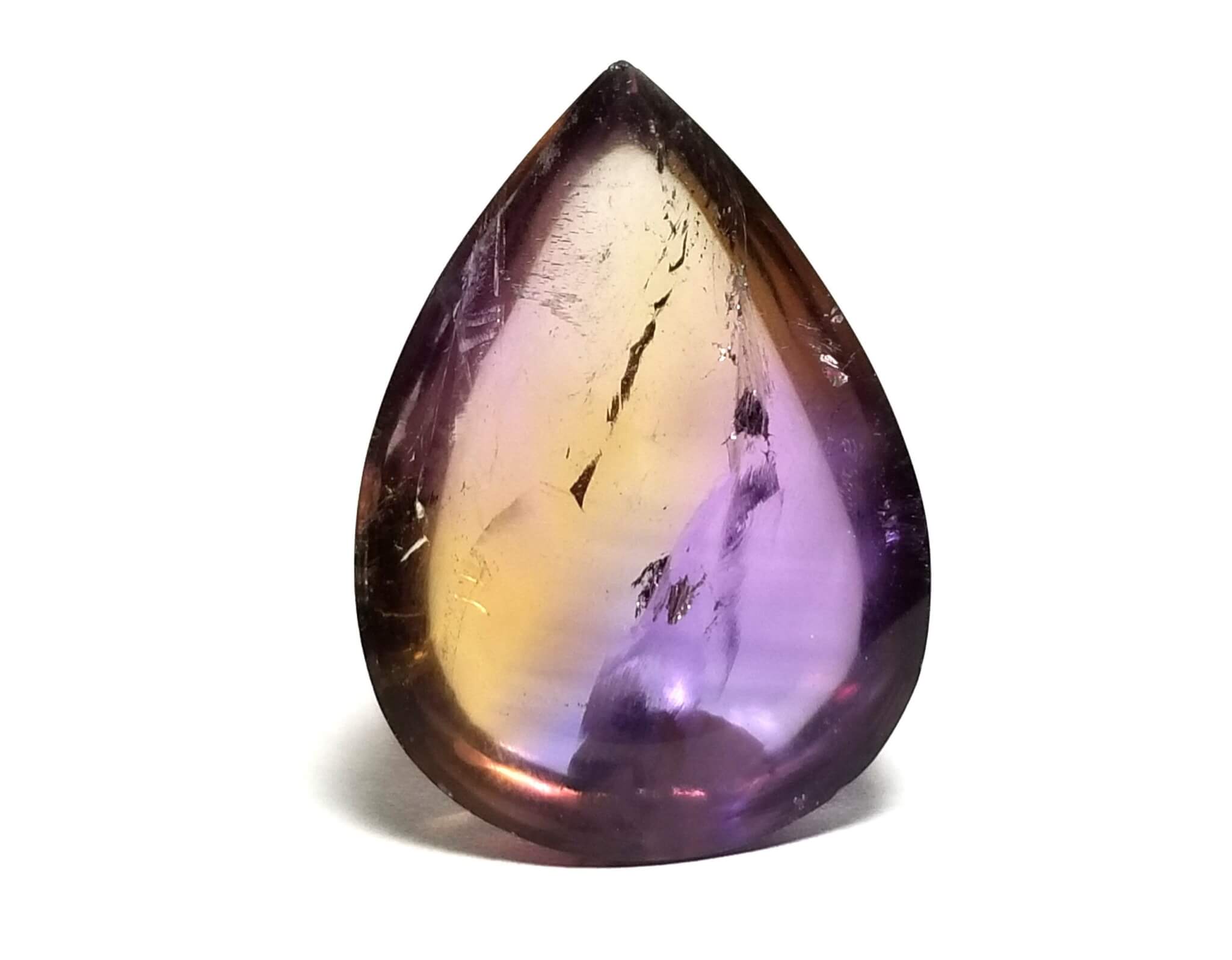 Ametrine Cabochon Pear 37.25x27mm 93.32Crts - Image 2