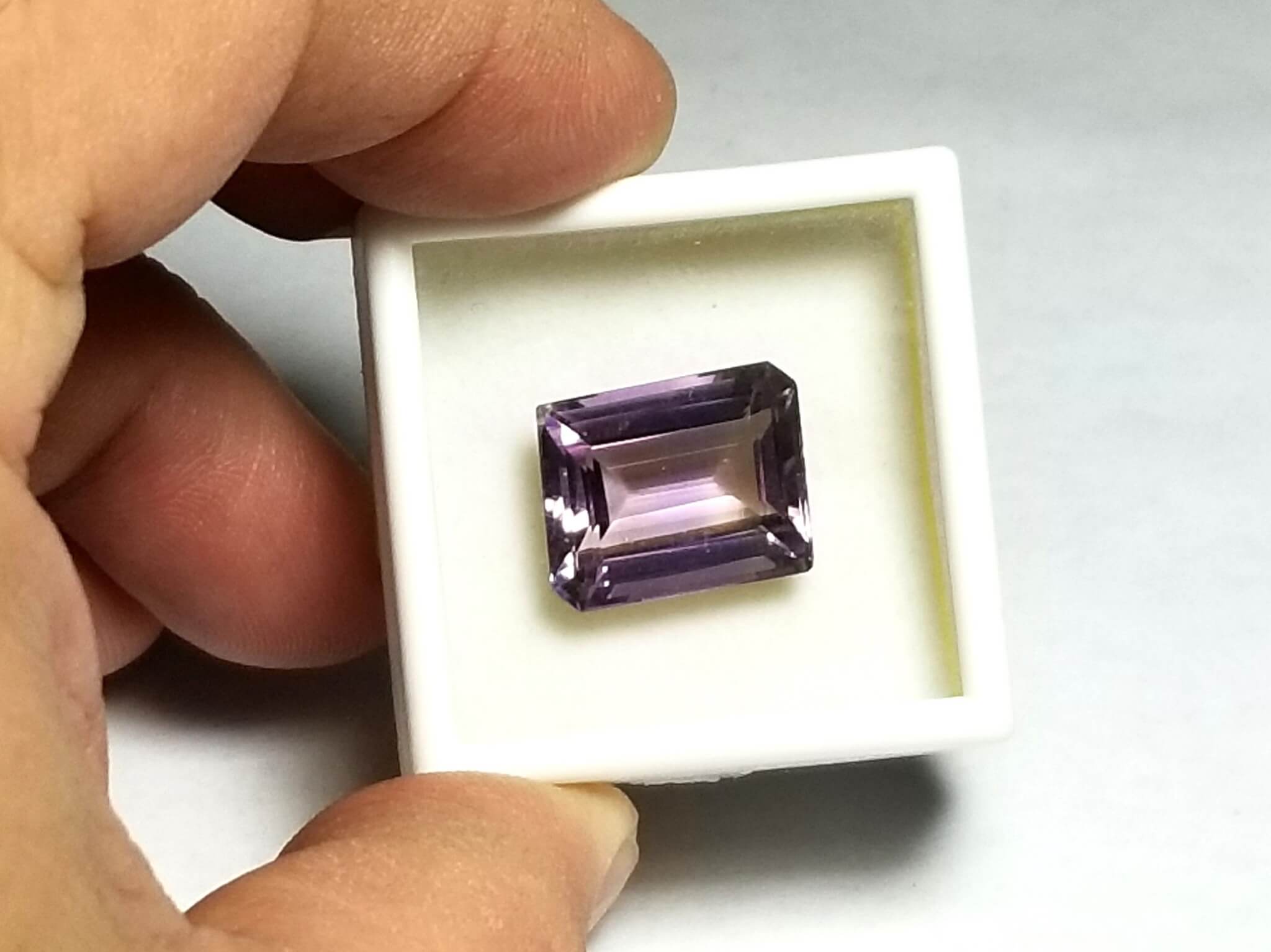 Ametrine Emerald Cut Slant 17x13mm 13.02Crts - Image 3
