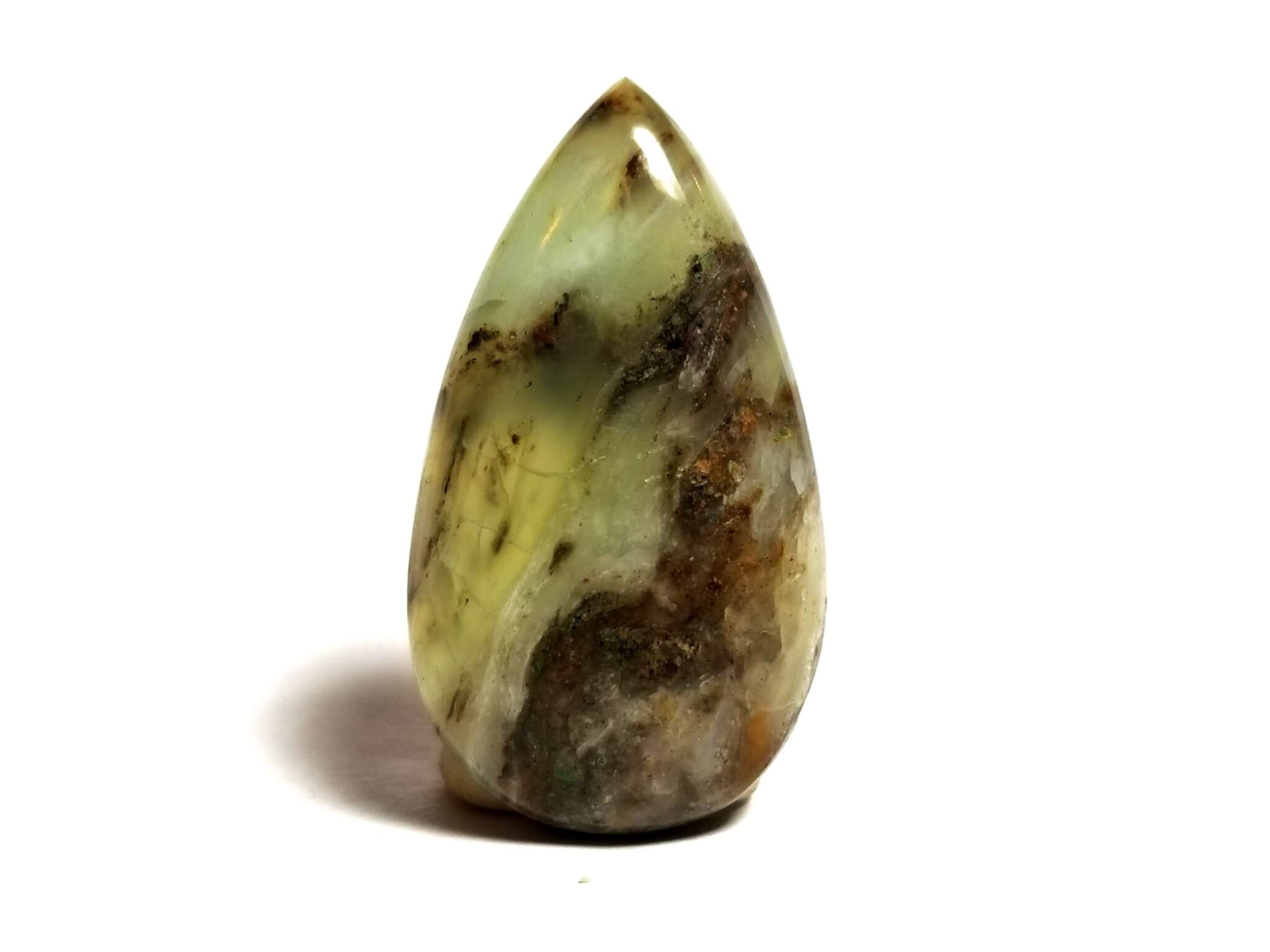 Opal Peruvian Blue Pear 35x19.5mm 26.20crts