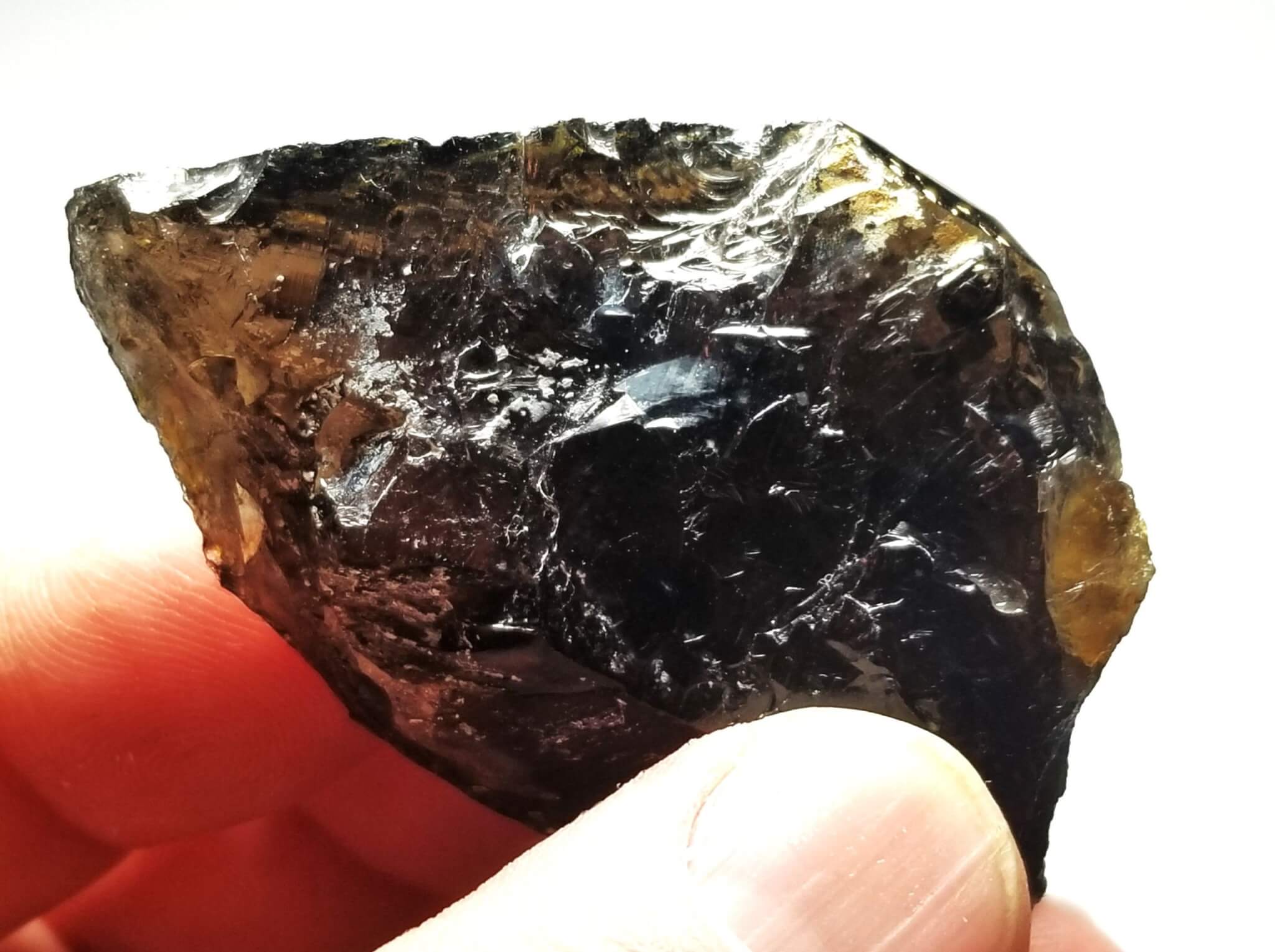 Quartz Smoky & Mica Point Nevada 2.5"Lx1"Wx1.5"H 65Grams - Image 5
