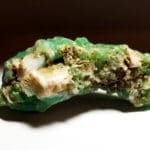 (J7) Chrysoprase Marlborough Australia Specimen 3.5"Lx1.5"Wx1.50"H 106Grams