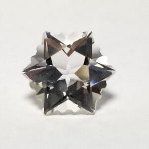 Quartz Clear Fantasy Snowflake 12.3mm 6.98Crt