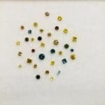 Diamond Mixed Color Shape 0.50-1.5mm 0.25CTW