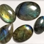 Labradorite Cabochon Mixed Shaped 283ctw (5 Pcs)
