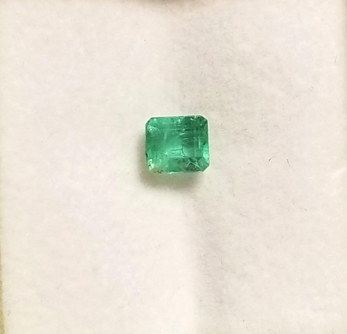 Emerald Swat Valley Emerald Cut 5.25x4.75mm 0.75cts