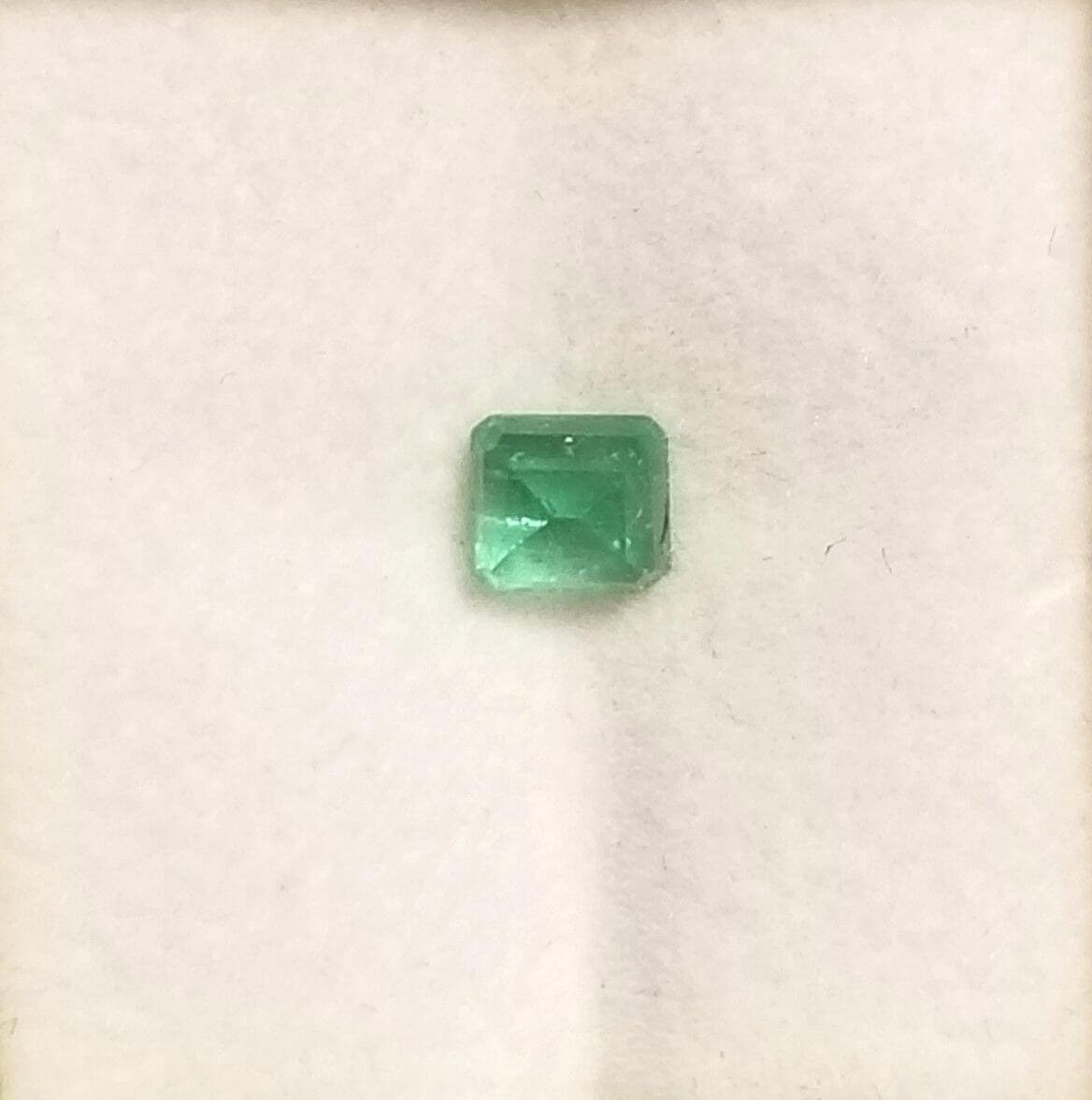Emerald Swat Valley Emerald Cut 5.25x4.75mm 0.75cts - Image 2
