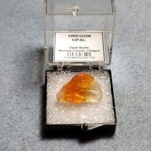 (X5) Oregon Opal Butte Specimen Thumbnail 23x9mm 13.70crts