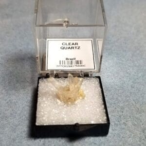 Quartz Clear Cluster Specimen Thumbnail 17x13mm 6.80Crts