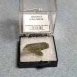 Quartz Chlorite Nevada Specimen Thumbnail 27x8mm 10.66Crts