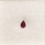 Ruby Thailand Pear 4.5x3.0mm 0.17crts