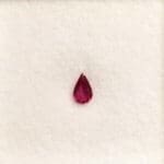 Ruby Thailand Pear 5x3mm 0.23crts