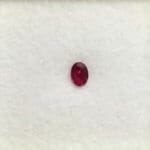 Ruby Thailand Oval 4.5x3.2mm 0.20crts