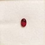 Ruby Thailand Oval 5x3.5mm 0.41crts
