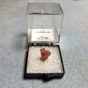 Tourmaline Pink Specimen Thumbnail 11x6mm 4.90Crts