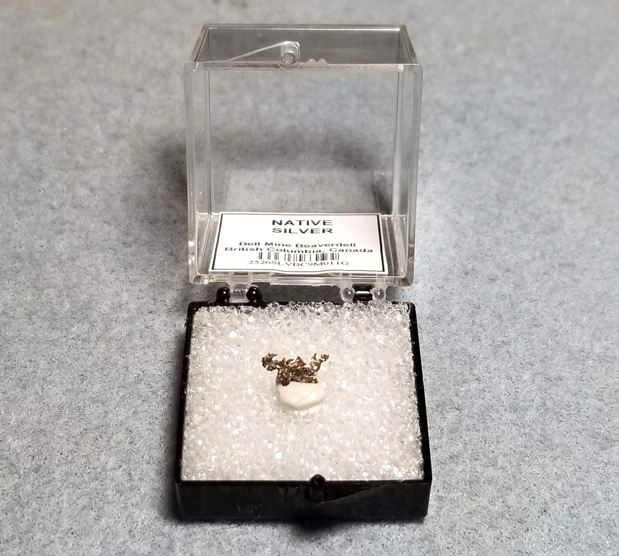 Silver Native Canada Specimen Thumbnail 9.4x6.8mm 0.11Grams - Image 2
