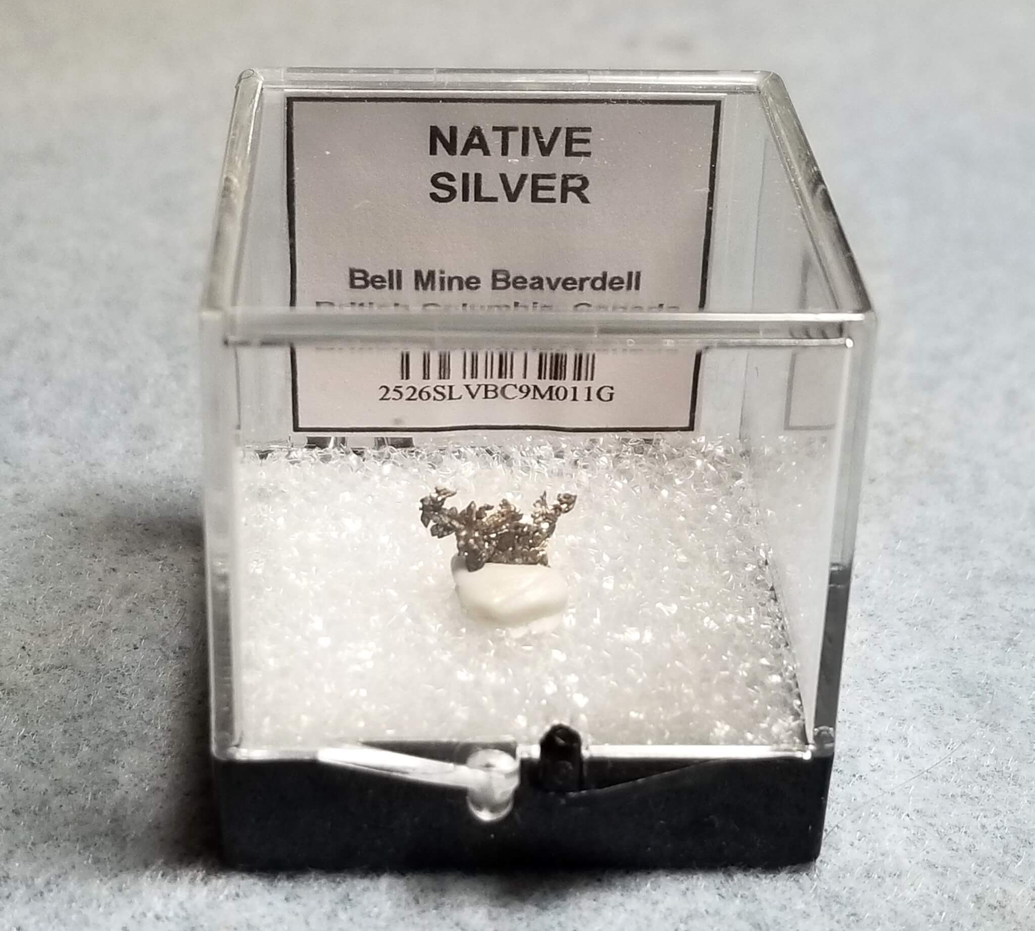 Silver Native Canada Specimen Thumbnail 9.4x6.8mm 0.11Grams - Image 6