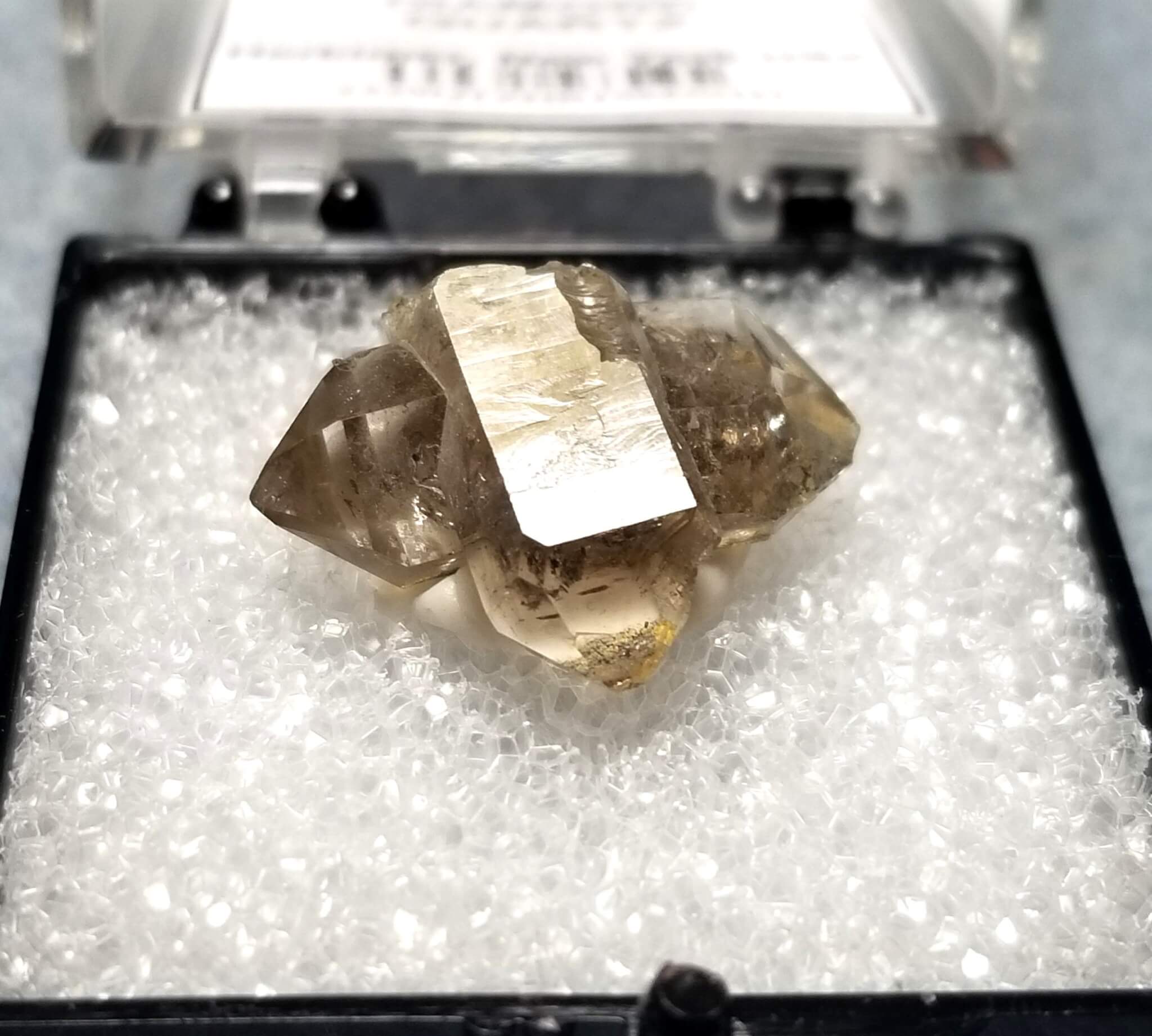 Quartz Herkimer Diamond Specimen Thumbnail 19x16mm 2.01Grams