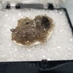 Quartz Herkimer Druzy Plate Specimen Thumbnail 20.5x16mm 1.27Grams