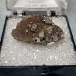 Quartz Herkimer Druzy Plate Specimen Thumbnail 24x15mm 3.13Grams