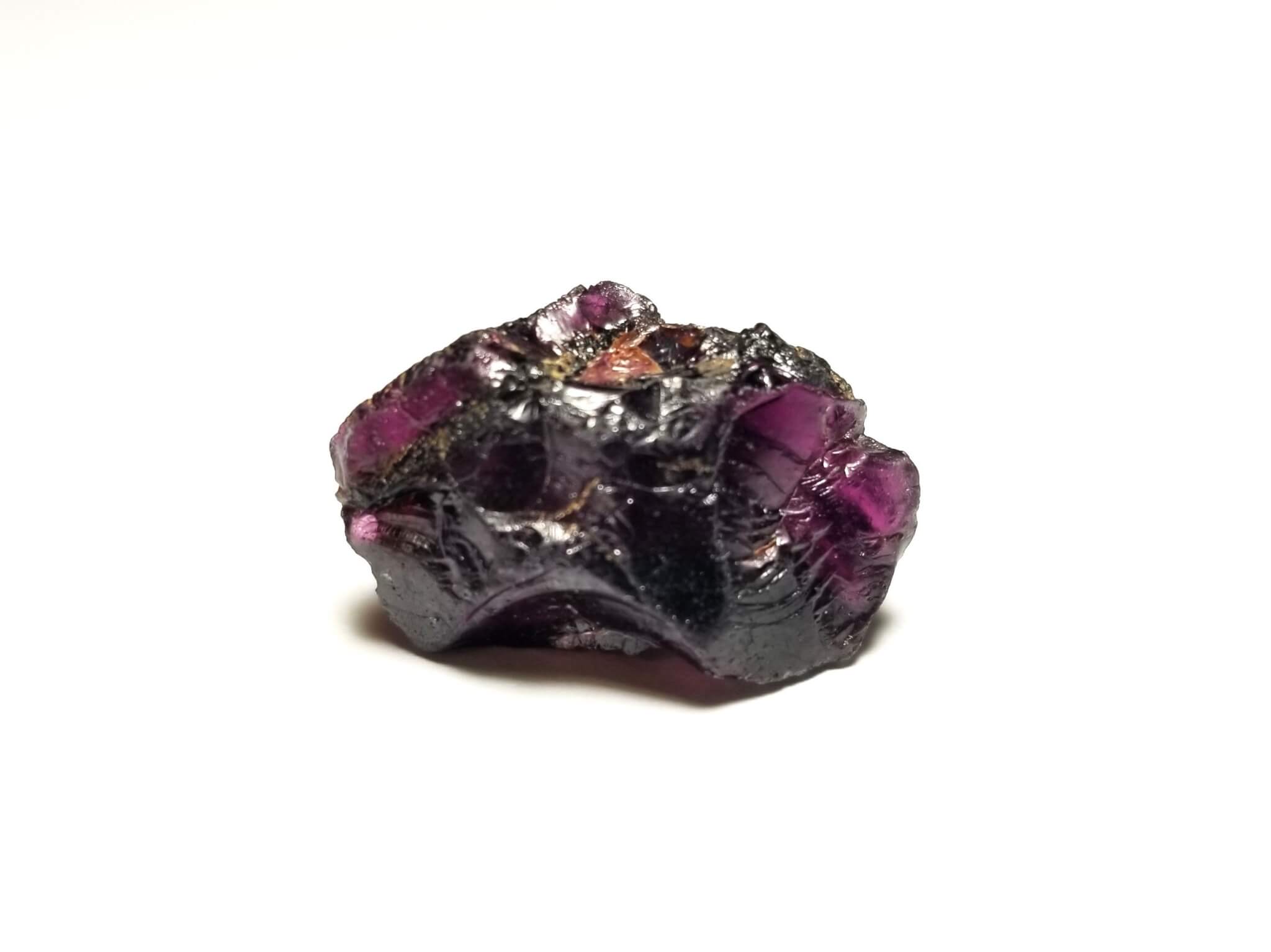 Garnet Tanzania Purple Rough Specimen 28x18mm 50.46Crts - Image 2