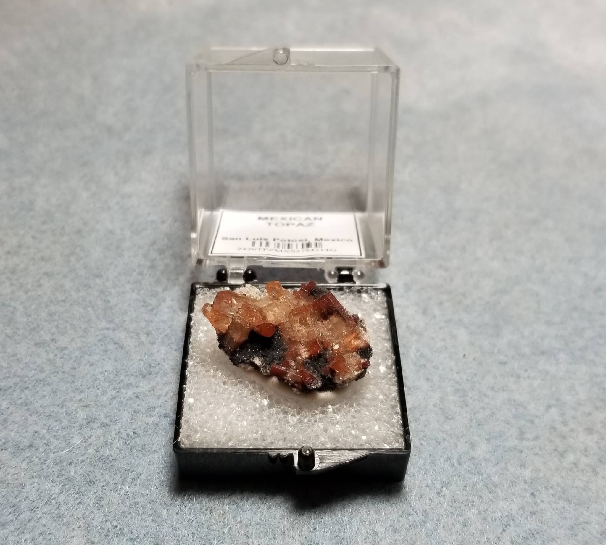 Topaz Mexican Specimen Thumbnail 21x13mm 15.70crts