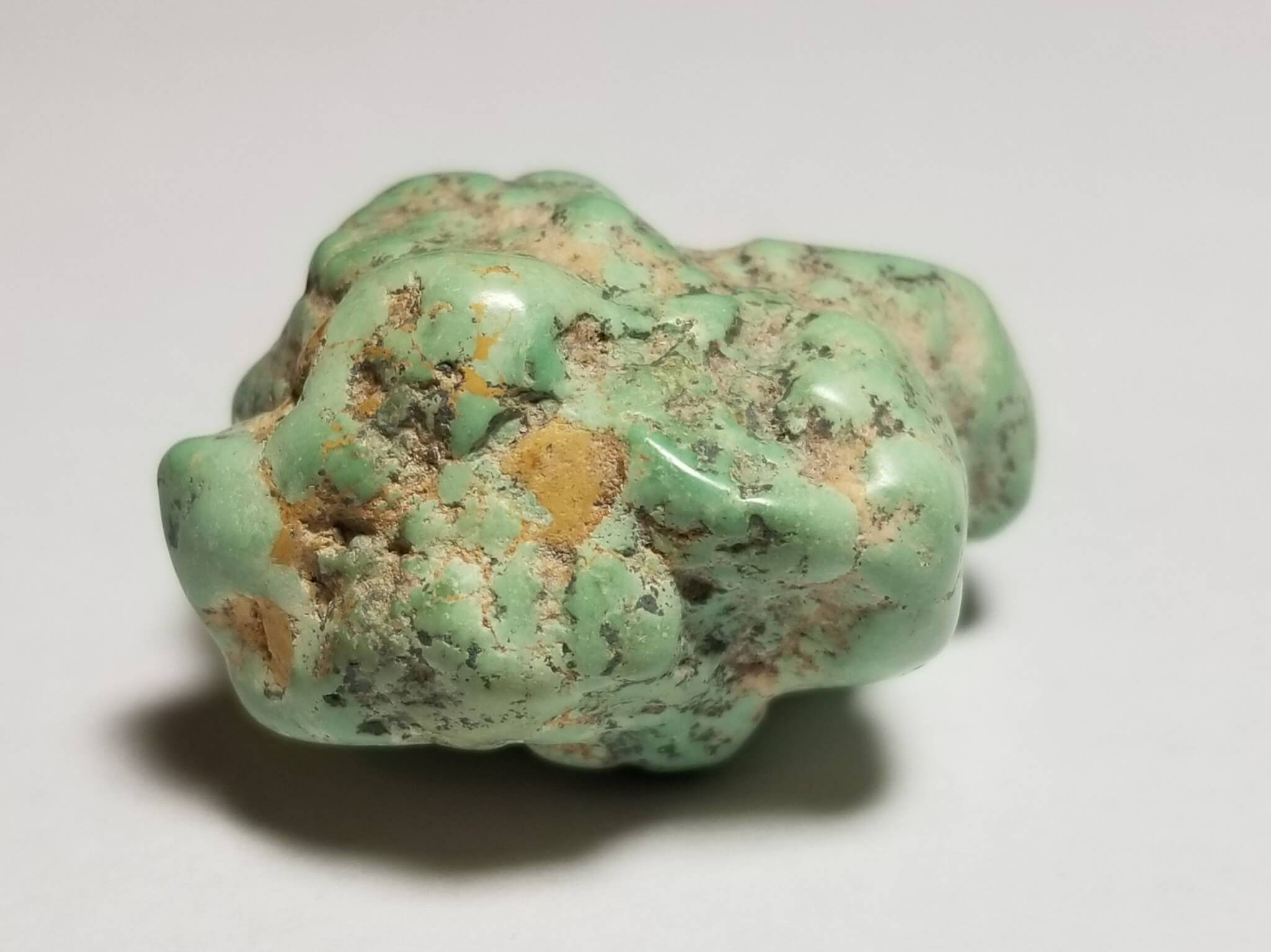 Turquoise Arizona Bisbee Natural Nugget 33x28mm 121.30crts - Image 3