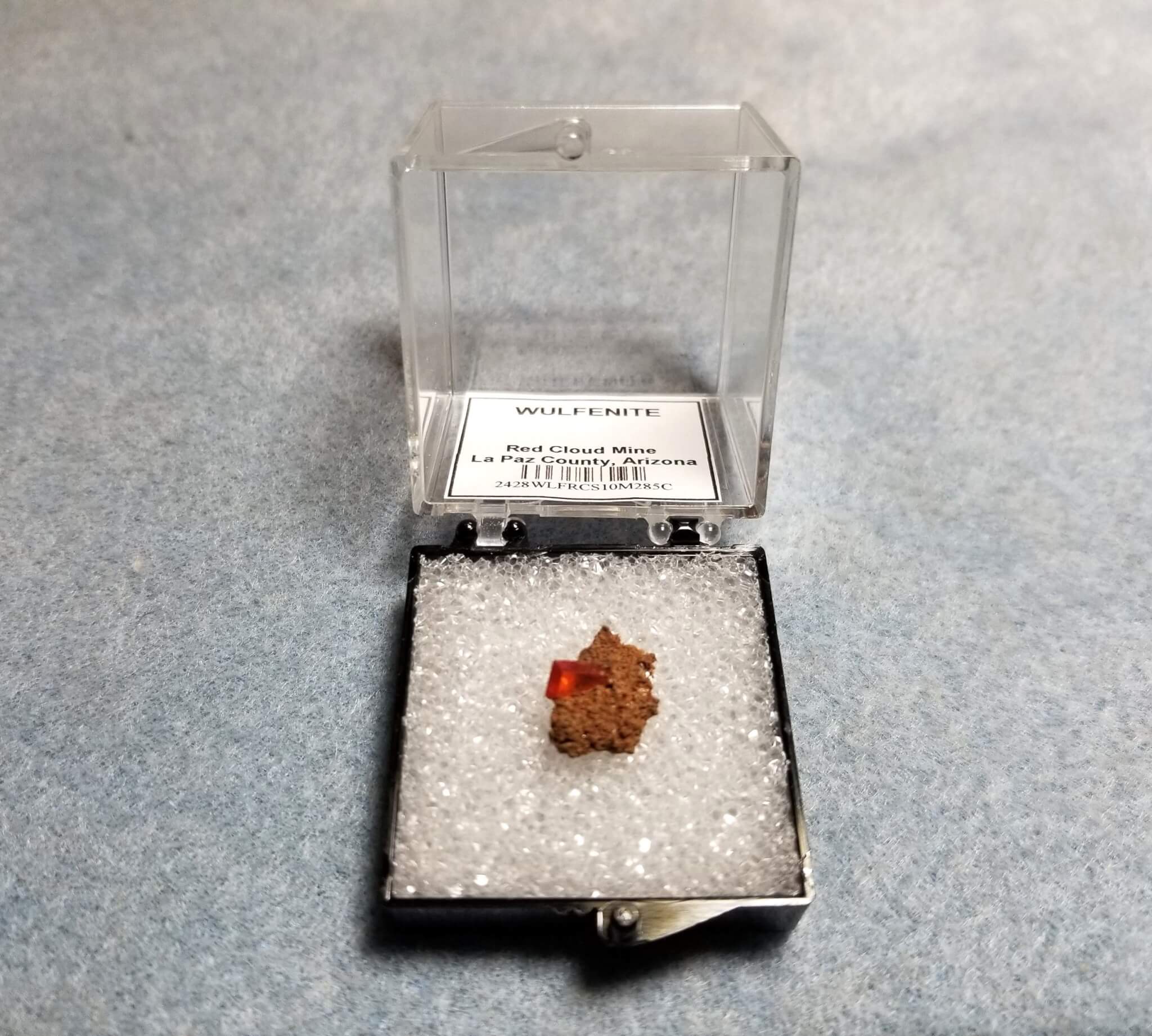 Wulfenite Specimen Thumbnail 10x8mm 2.85Crts - Image 2
