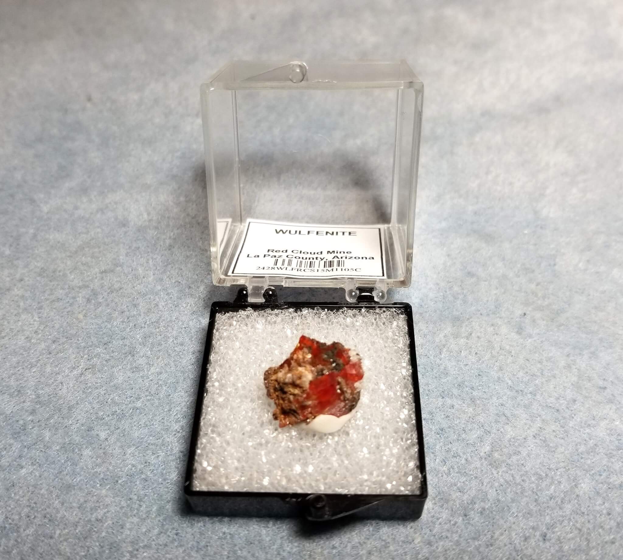 Wulfenite Specimen Thumbnail 15x13mm 11.05Crts - Image 4