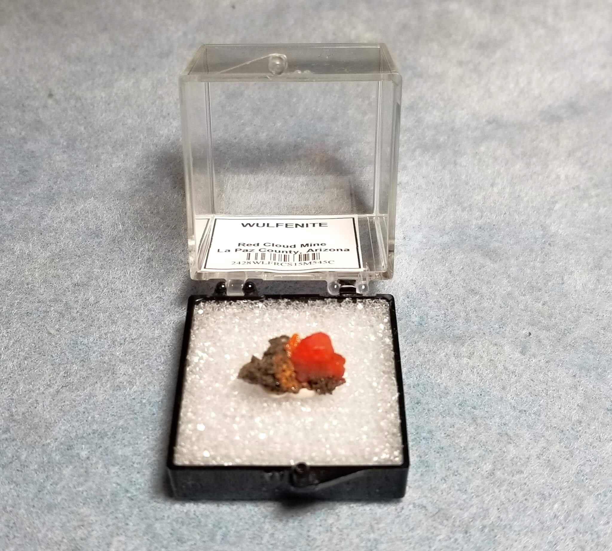 Wulfenite Specimen Thumbnail 15.5x10mm 5.45Crts - Image 2
