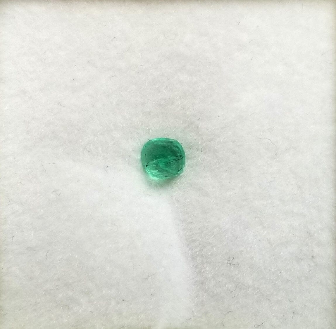 Emerald Swat Valley Cushion Cut 4x3.75mm 0.28cts - Image 2