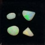 Opal Australian Freeform Cabochon Rubs 3.75x6-6x8mm 2.50Ctw (4Pcs)