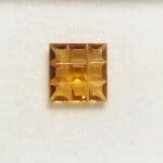 Citrine Nine-Square Fantasy Cut 9.5mm (1 Pcs)