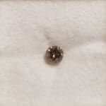 Diamond Champagne Round I1 4.7mm 0.44crts (chipped girdle)