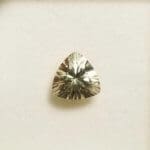 Sunstone Oregon Golden Trillion Cut 9mm 2.28crts