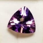 Amethyst Trillion Fantasy Cut 17mm 13.20Crts