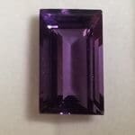 Amethyst Rectangle Cut 20x12mm 16.08Crts