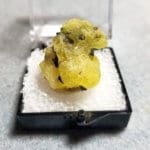 (E7)Brucite Yellow (Pakistan) Specimen Thumbnail 26x20mm 33.10Crts